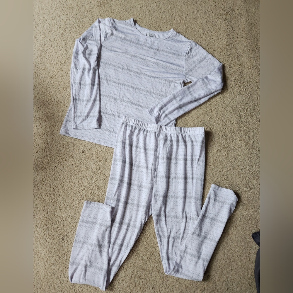 Girls xl long John set
